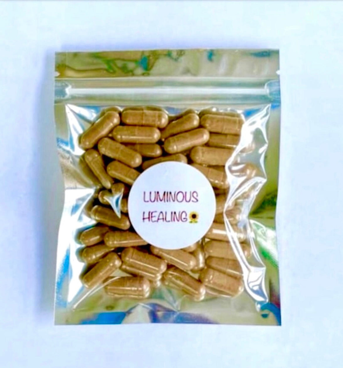 Anise Seed Capsules 500 mg >> 100 vegetarian capsules - Luminous Healing Herbs