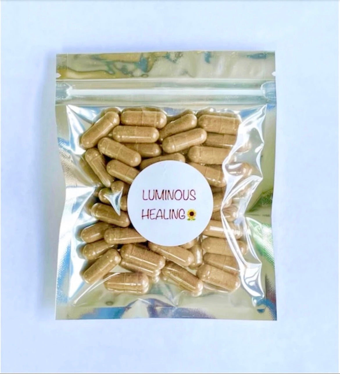 Artichoke Leaf Capsules 500 mg >> 100 vegetarian capsules - Luminous Healing Herbs