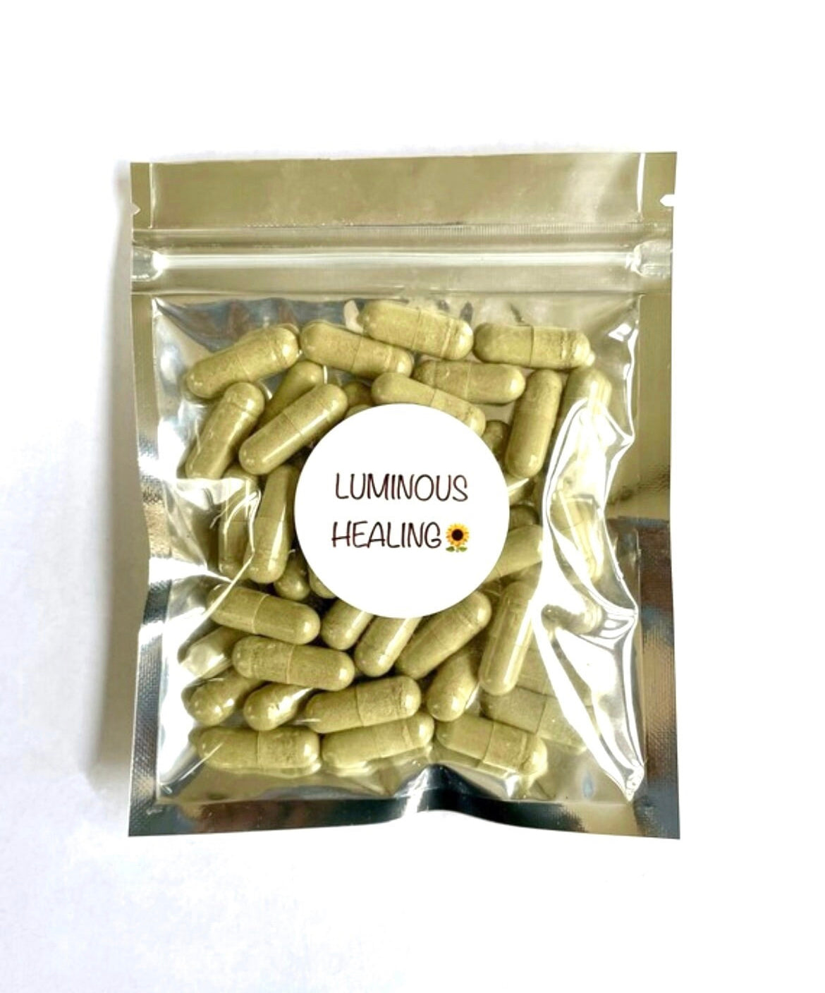 Organic Alfalfa Leaf Capsules 500 mg >> 100 vegetarian capsules