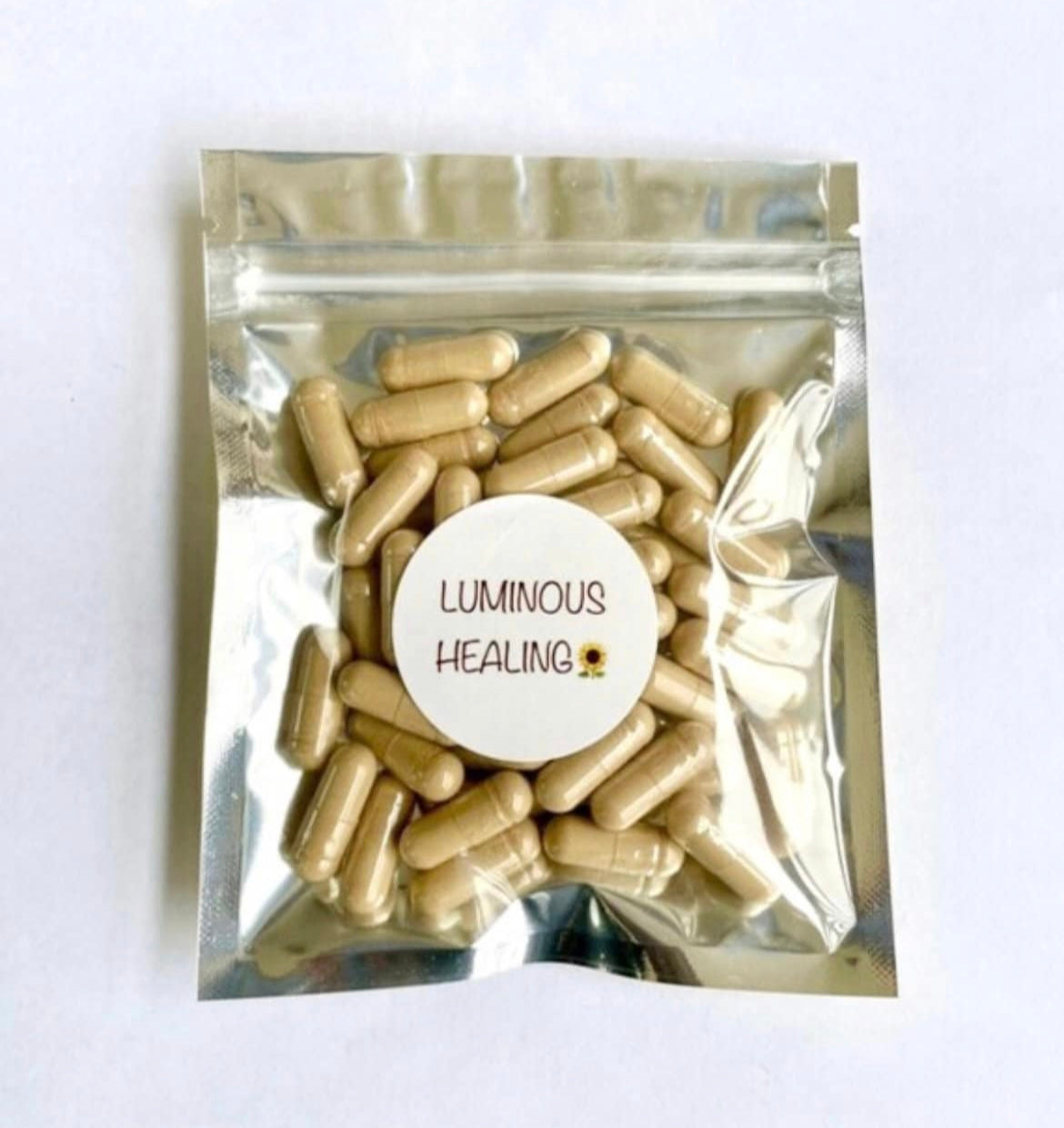 Slippery Elm Bark Capsules 500 mg >> 100 vegetarian capsules