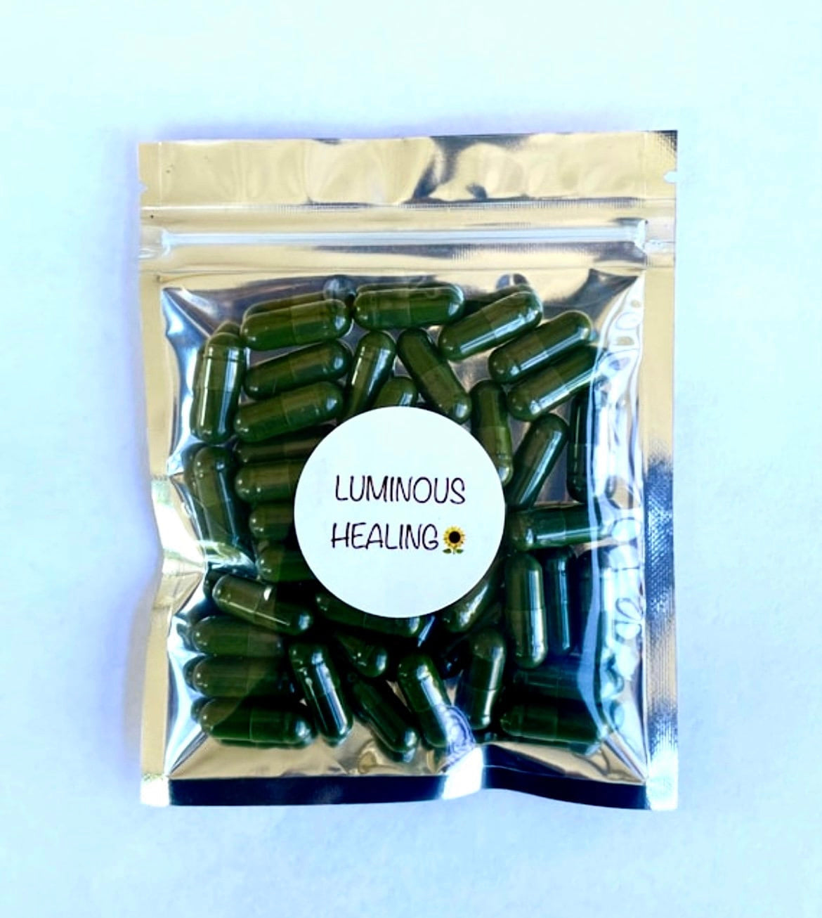 Spirulina Capsules 500 mg >> 100 vegetarian capsules