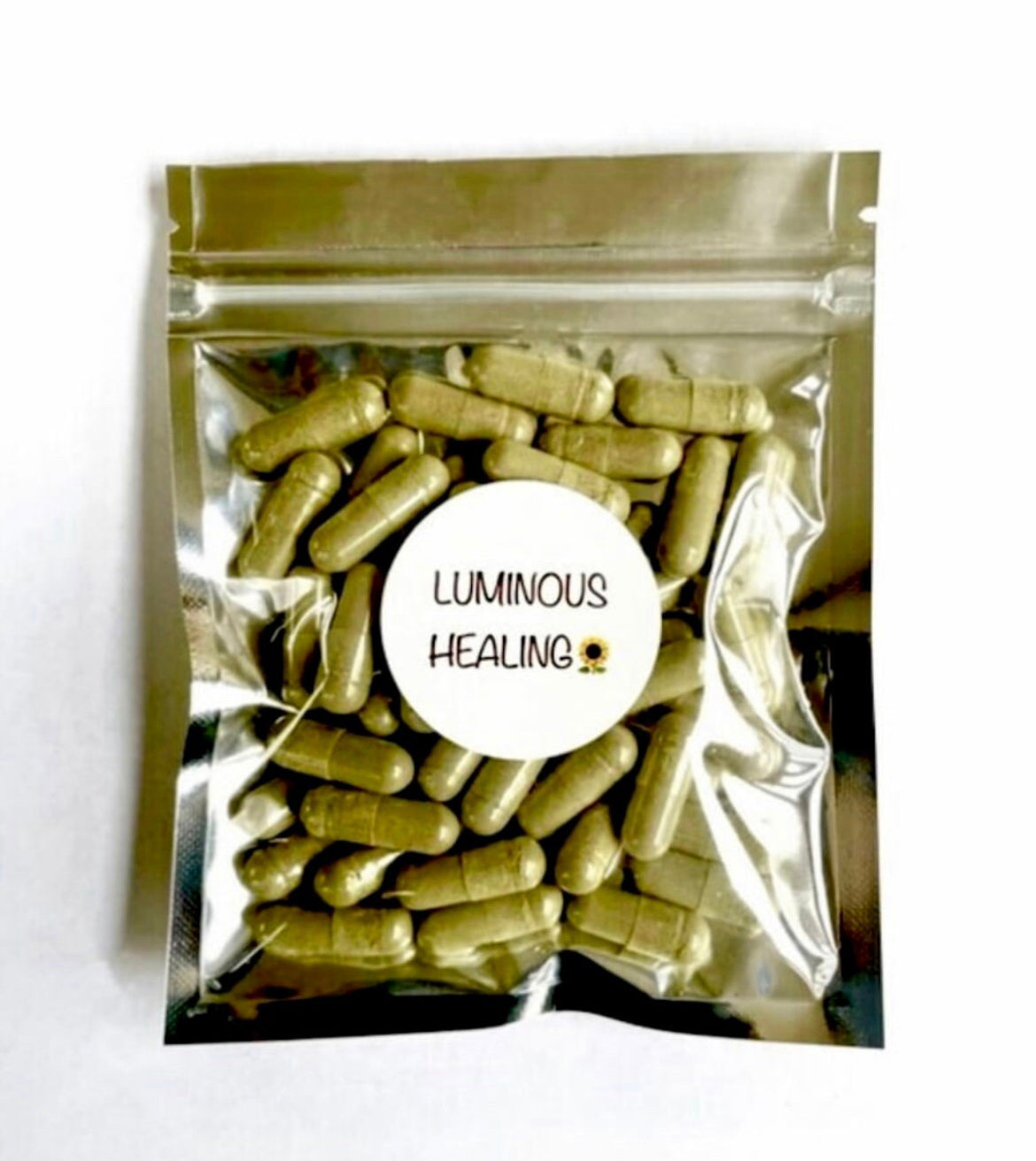 Wildcrafted Kelp Capsules 500 mg >> 100 vegetarian capsules