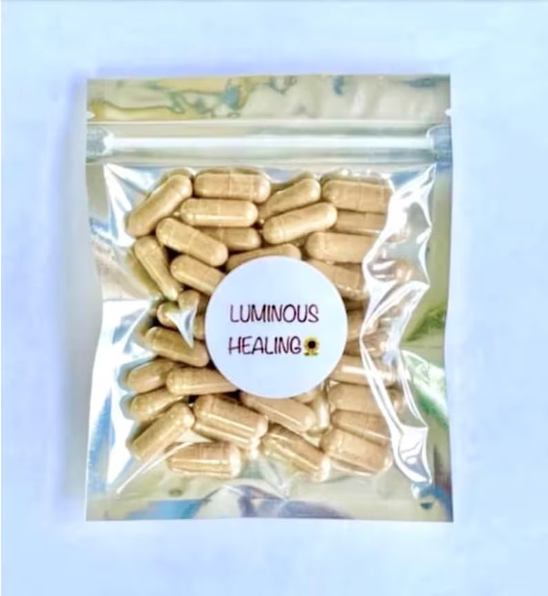 Quassia Wood Capsules 500 mg >> 100 vegetarian capsules - Luminous Healing Herbs